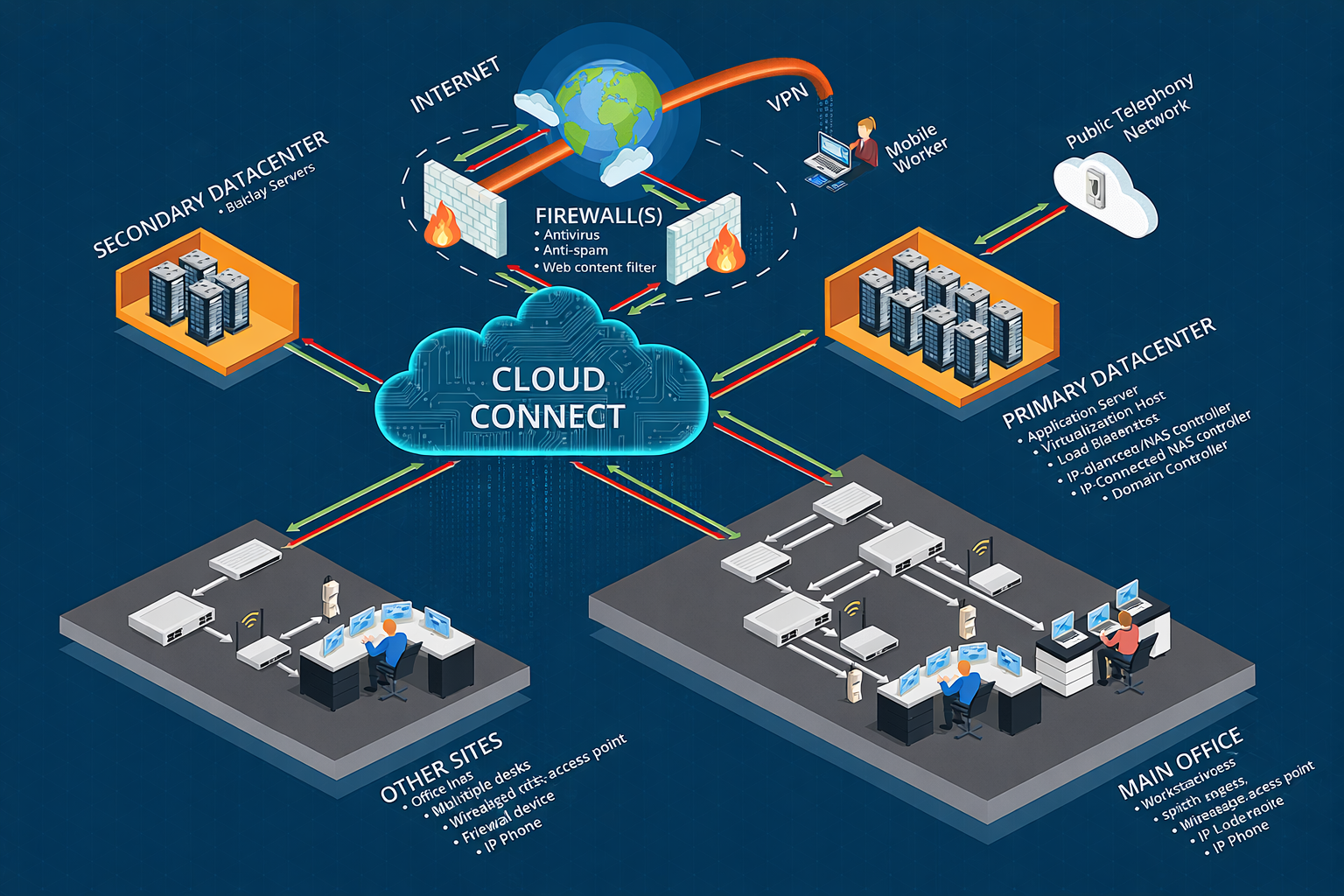 Fully managed cloud hosting with maintenance and security management