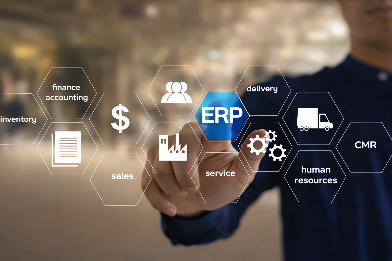 Enterprise ERP and CRM platform for sales and operations automation